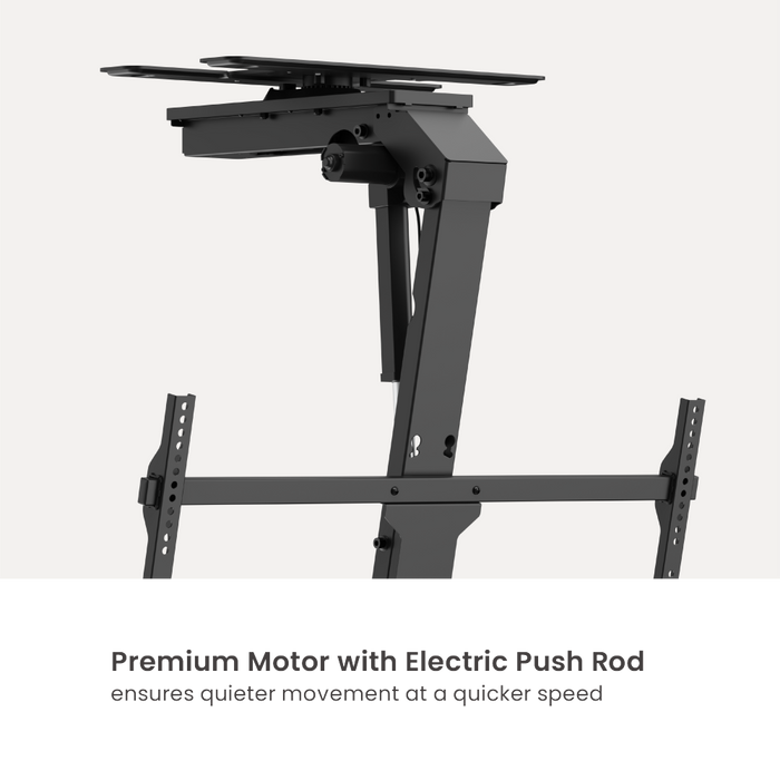 Support de plafond électrique Wolff Mount pour TV jusqu'à 86 pouces | 45 kg | VESA 800x400