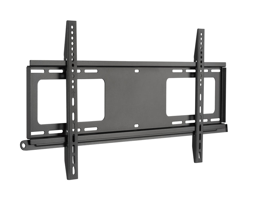 Support mural fixe Wolff Mount anti-vol pour TV jusqu'à 90 pouces | VESA 800x400 | Adapté pour foires et espaces publics