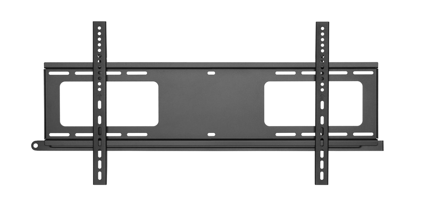 Support mural fixe Wolff Mount anti-vol pour TV jusqu'à 90 pouces | VESA 800x400 | Adapté pour foires et espaces publics