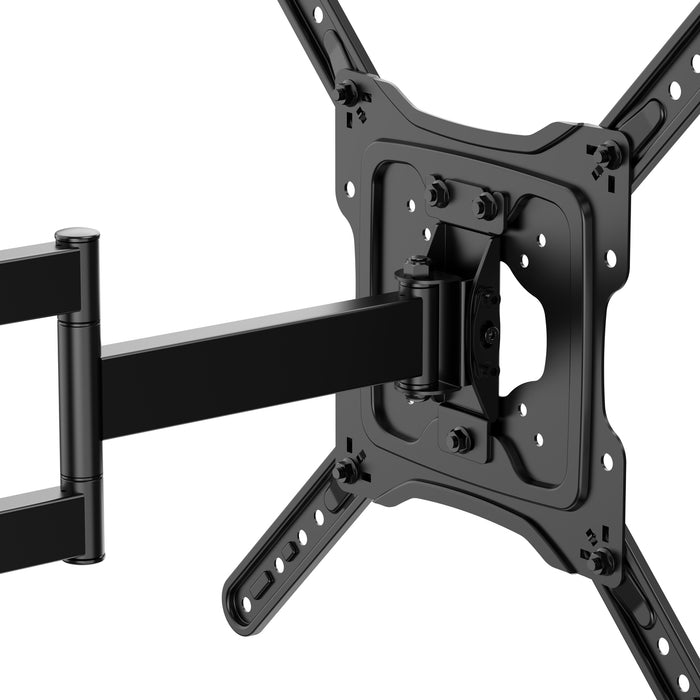 Support mural TV Full-Motion extra long jusqu'à 65 pouces pour Samsung | Jusqu'à 95 cm du mur ! | VESA max 400x400