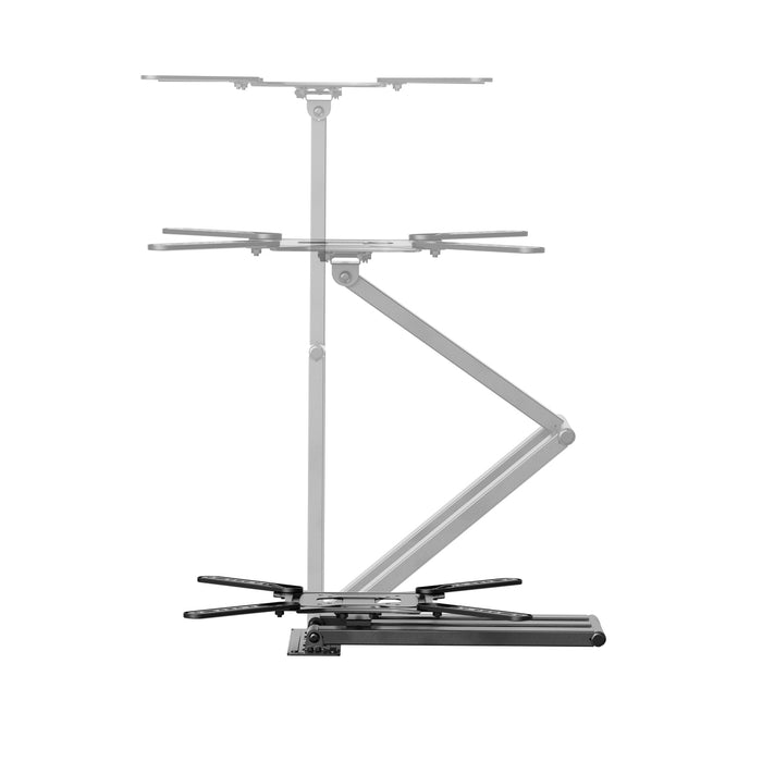 Support TV universel long Wolff Mount pour écrans jusqu'à 65 pouces (73 cm du mur) avec VESA 400x400