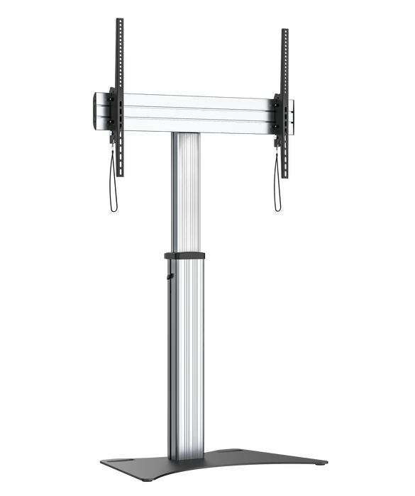Support TV Wolff Mount pour grandes TV de 52 à 100 pouces – jusqu’à 80 kg – réglable en hauteur