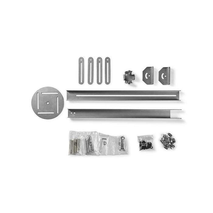 Support de plafond pour projecteur | Rotation à 360° | Gris