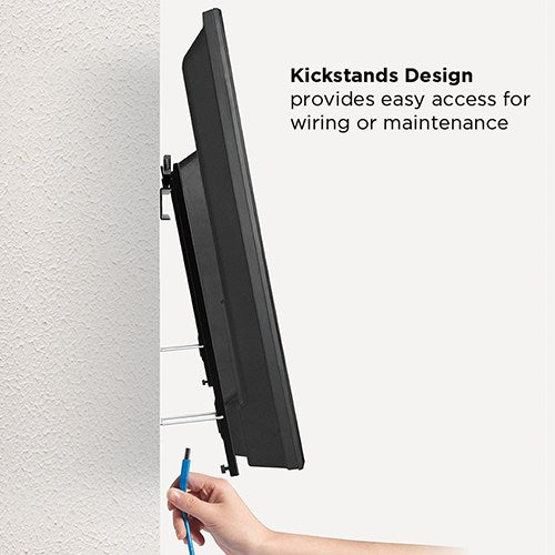 Support mural plat fixe anti-vol