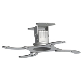 support de projecteur combo argenté