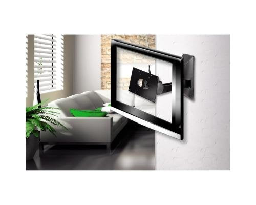 Support mural avec 1 bras Argent gris VESA 200x100