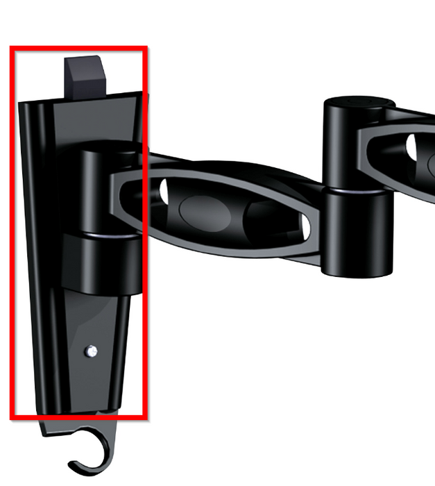 Plaque murale de montage TVB-25