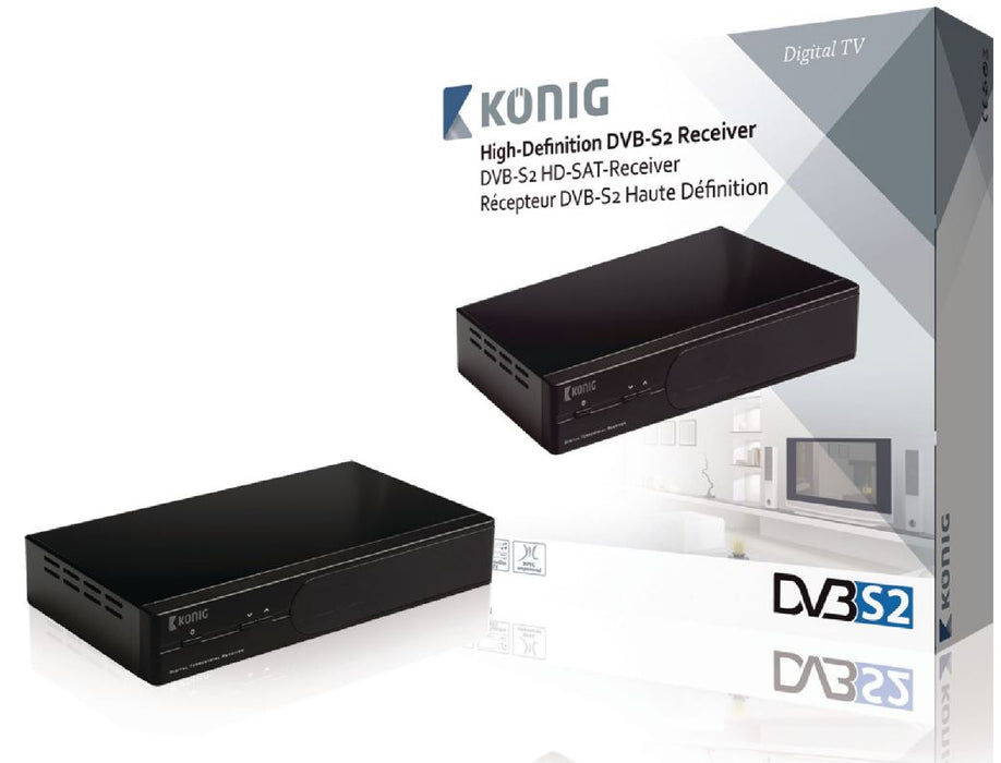 Récepteur Nedis Full HD DVB-S2 1080p