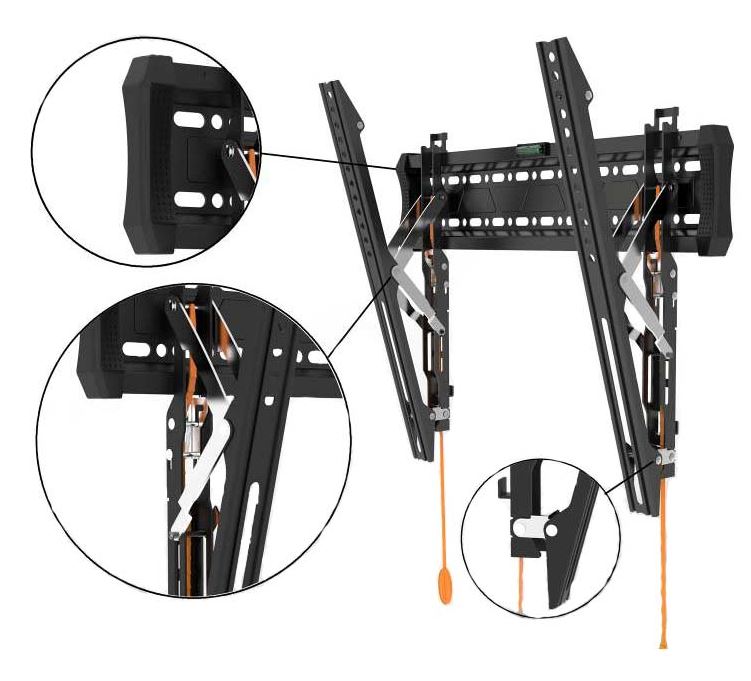 Support mural inclinable Wolff Mount TV 32 - 55" 40 kg