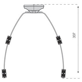 support universel audio / dvd pour étagère