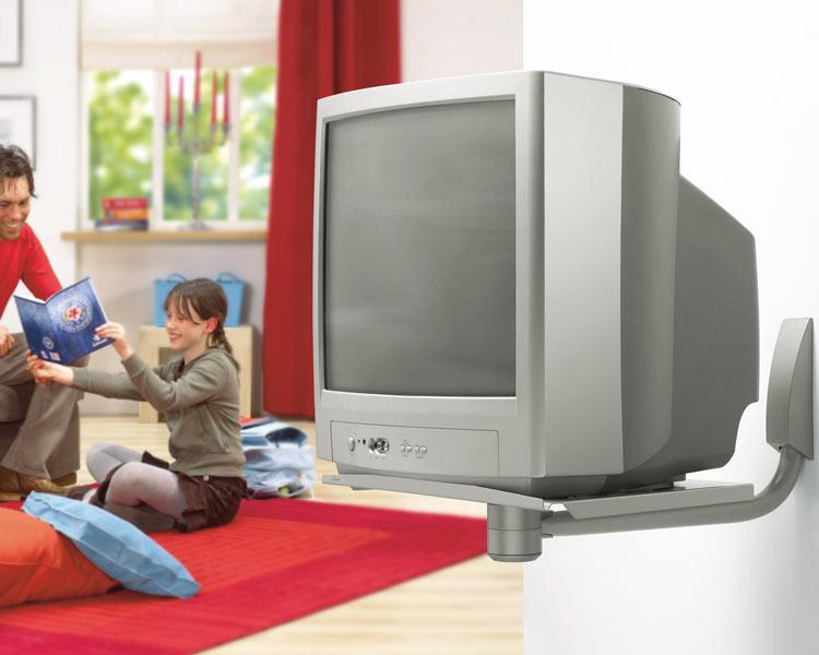 Support mural pour téléviseur à tube cathodique Vogels TVB 150 Argent