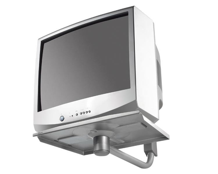 Support mural pour téléviseur à tube cathodique Vogels TVB 150 Argent